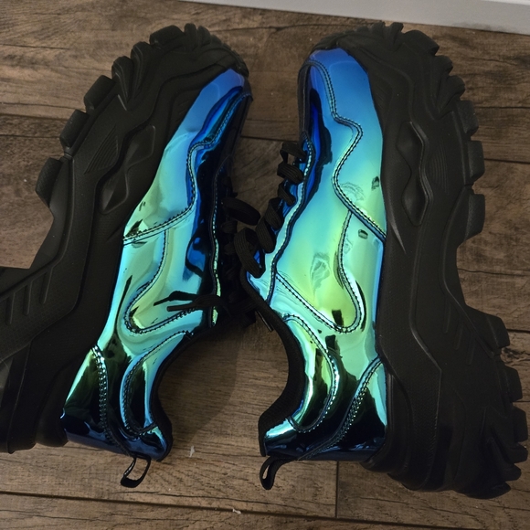 Niluber Chunky Womens Sneakers Size 10 - Picture 6 of 9